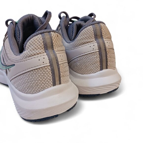 Saucony Cohesion 17 Verasun Running Shoes Women's 6.5 Grey Aqua - Picture 8 of 15